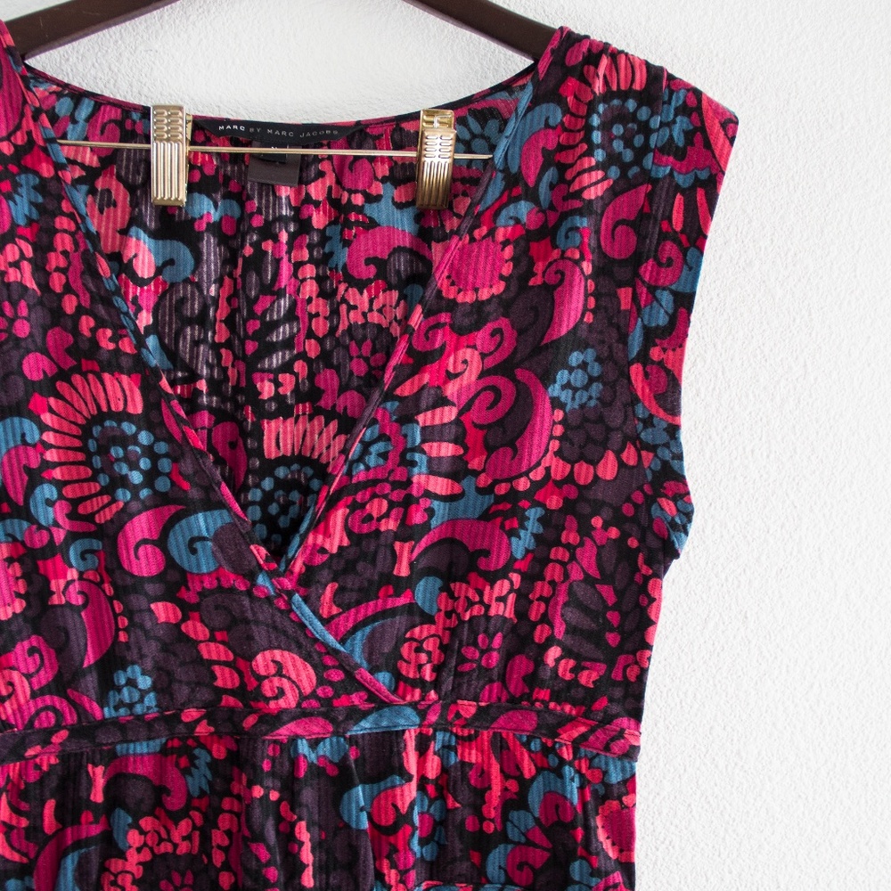 Marc by Marc Jacobs Boho Print Sleeveless Dress